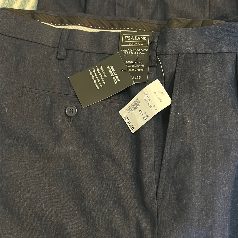 Jos. A. Bank Navy Dress Pants